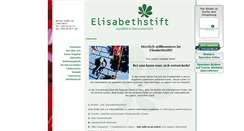 Desktop Screenshot of elisabethstift-berlin.de