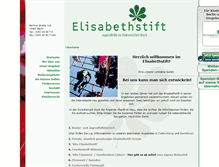 Tablet Screenshot of elisabethstift-berlin.de